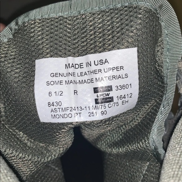 Thorogood Military Combat Boots - Picture 6 of 6